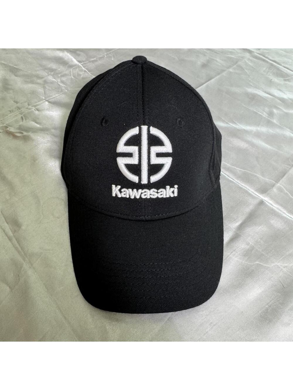 Kawasaki Genuine Apparel Black Baseball Cap